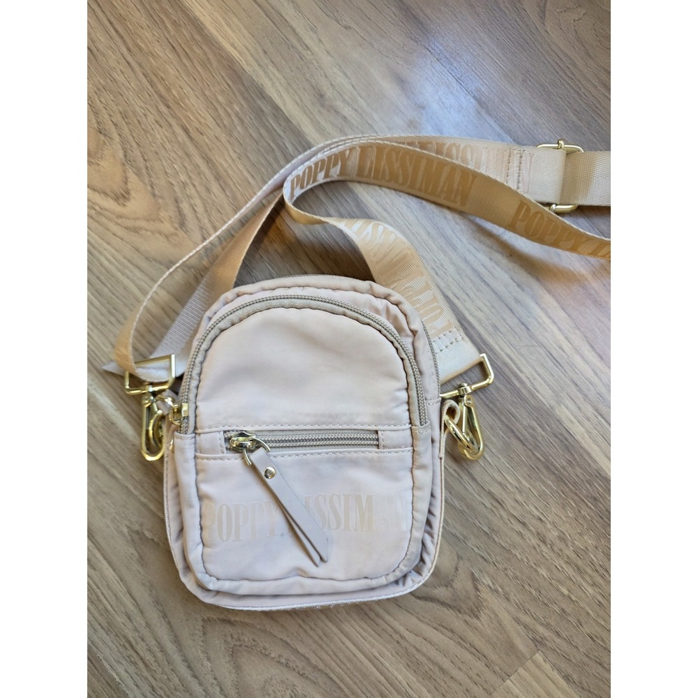 POPPY LISSIMAN Neutral Beige Nylon Nifty Camera Bag‎ Crossbody Handbag